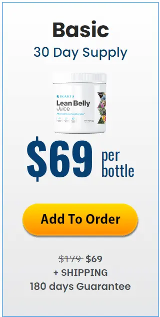 Ikaria Juice Basic Pack at $69 (30 days supply)